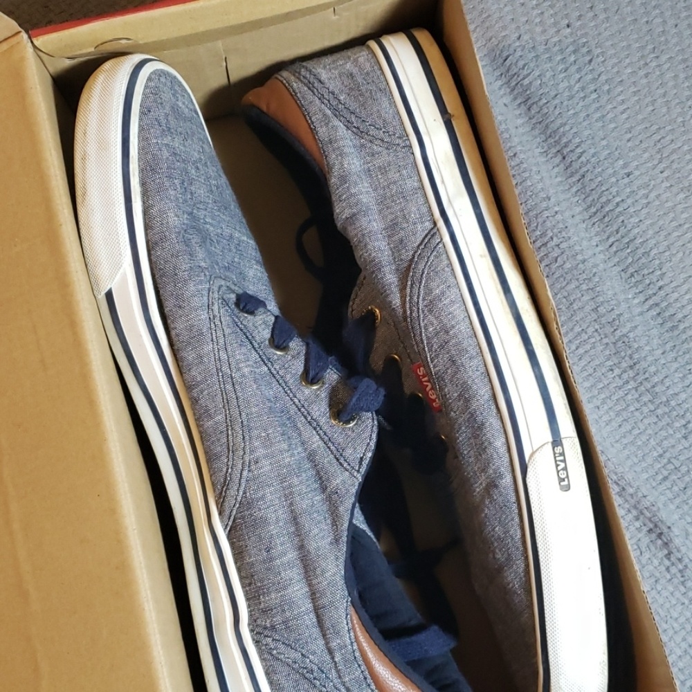 LEVI'S ETHAN SLUB II NAVY/TAN